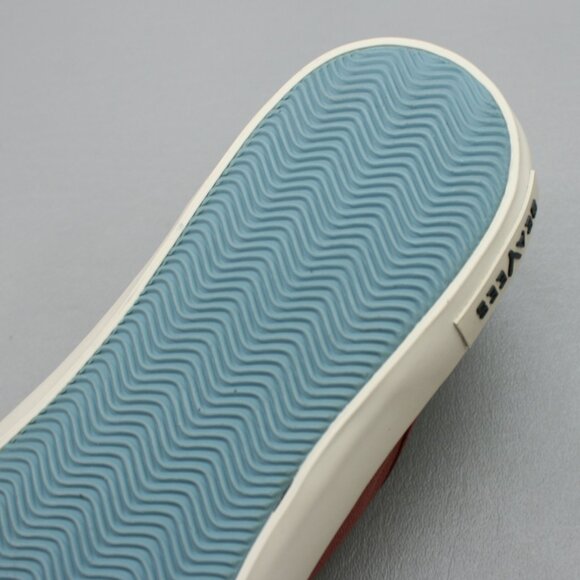 SeaVees Ladies 10 Monterey Standard Red Cotton Canvas Tennis Gym Shoes Sneakers - Picture 11 of 12